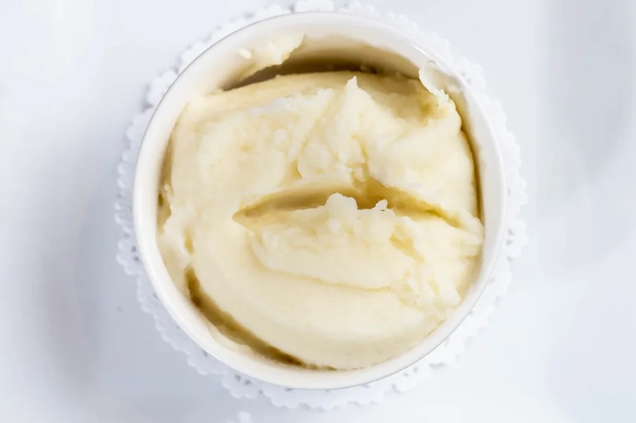 Mashed potatoes from above