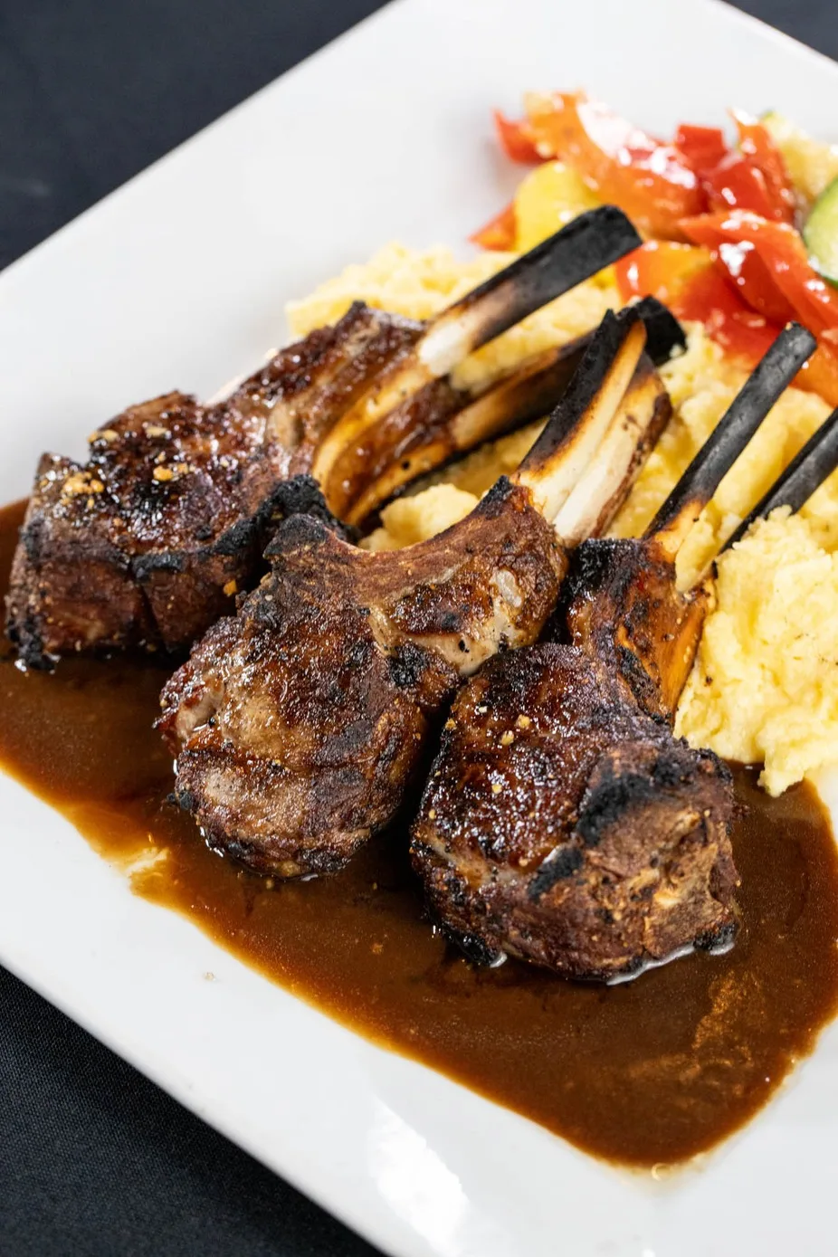 Grilled lamb chops