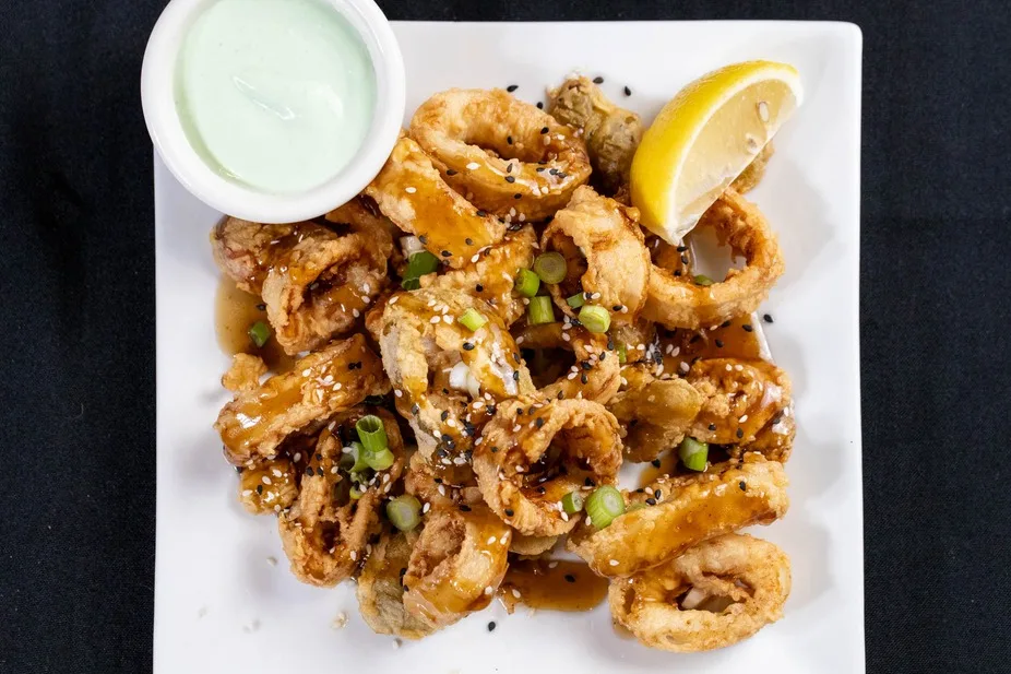 Calamari with lemon